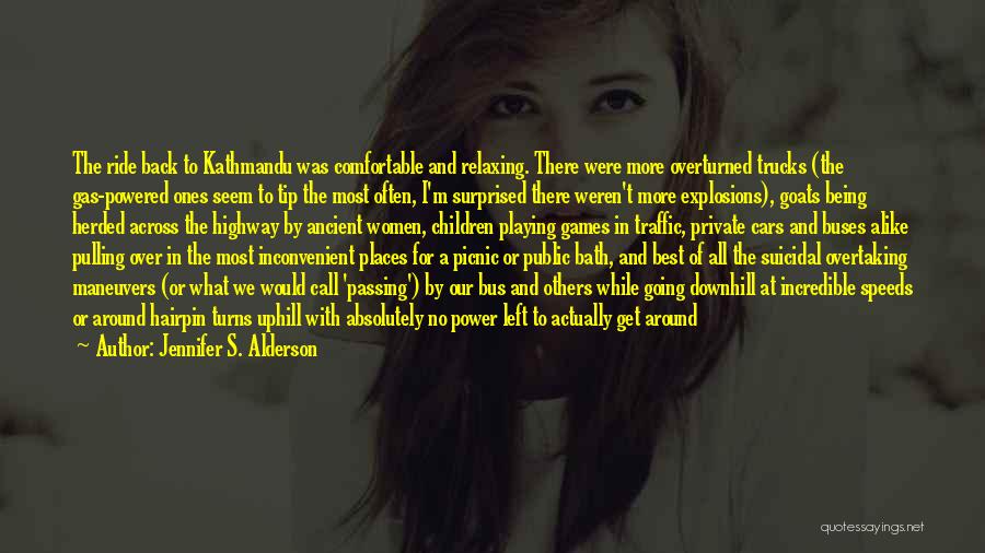 Being Left Alone Quotes By Jennifer S. Alderson