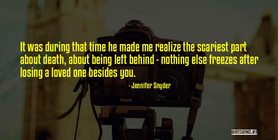 Being Left For Someone Else Quotes By Jennifer Snyder Being Left For Someone Else Quotes By Jennifer Snyder