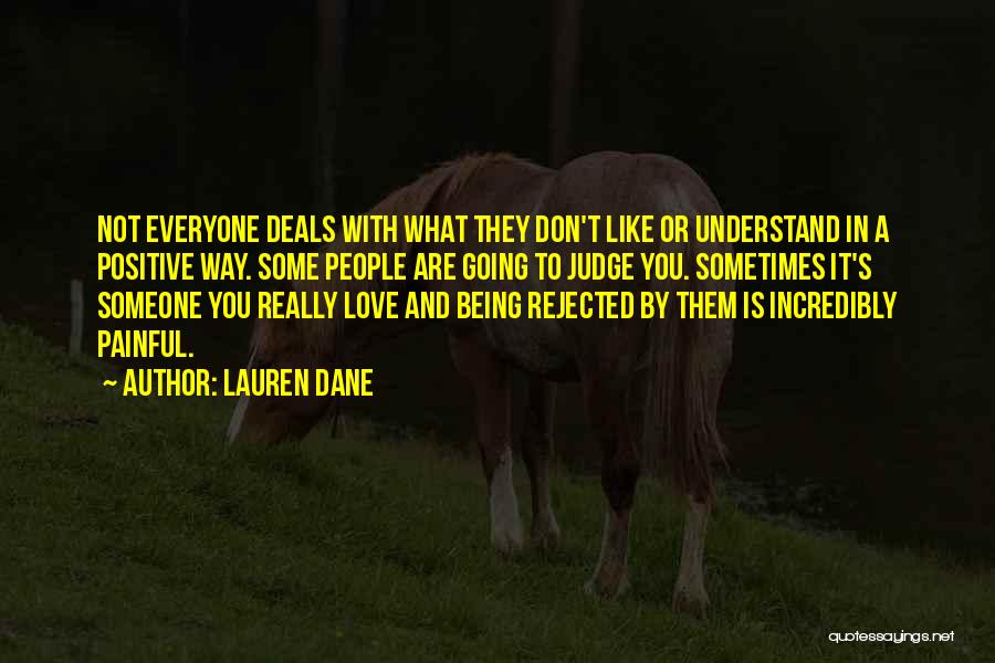 Being Less Judgemental Quotes By Lauren Dane