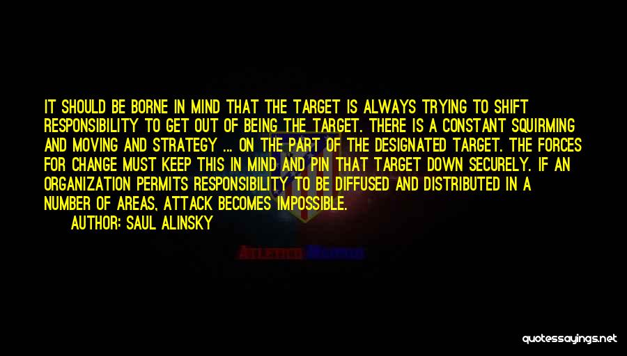 Being Let Down And Moving On Quotes By Saul Alinsky