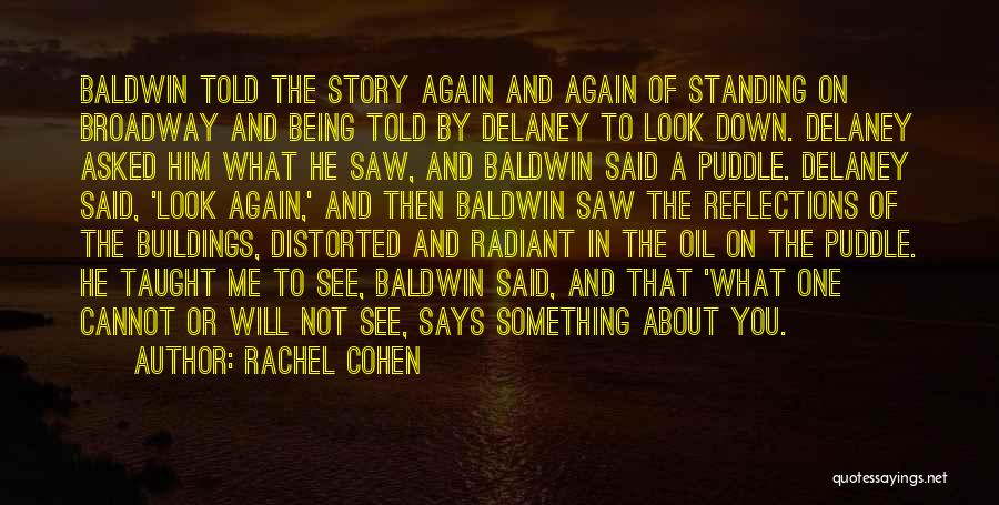 Being Let Down Over And Over Again Quotes By Rachel Cohen