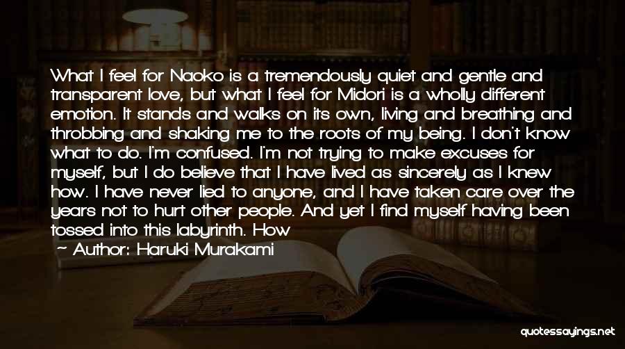 Being Lied To In Love Quotes By Haruki Murakami