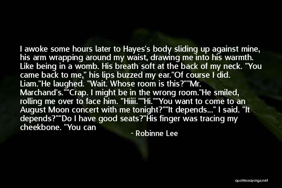 Being Like The Moon Quotes By Robinne Lee