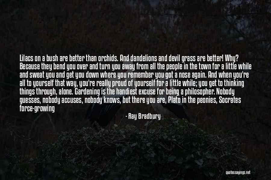 Being Little And Growing Up Quotes By Ray Bradbury