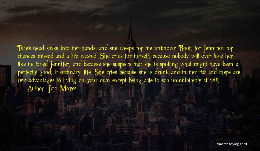 Being Living Life Quotes By Jojo Moyes