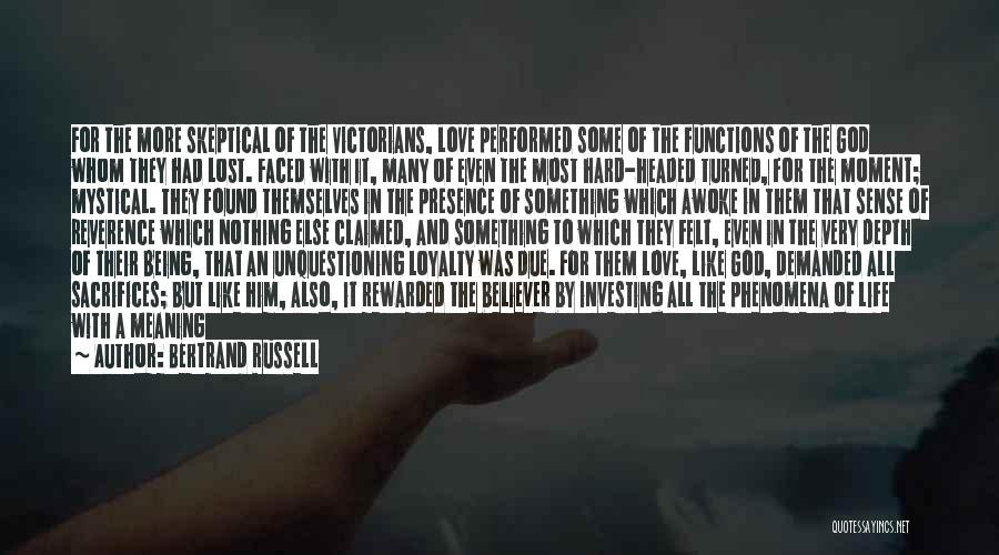 Being Lost And Found Quotes By Bertrand Russell