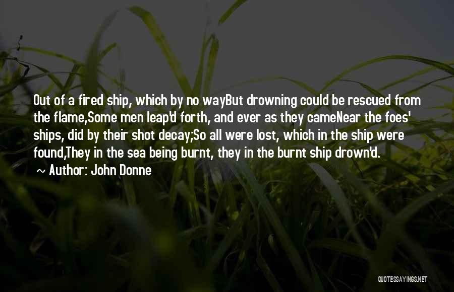 Being Lost And Found Quotes By John Donne