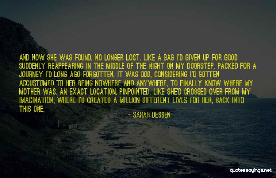 Being Lost In A Good Way Quotes By Sarah Dessen