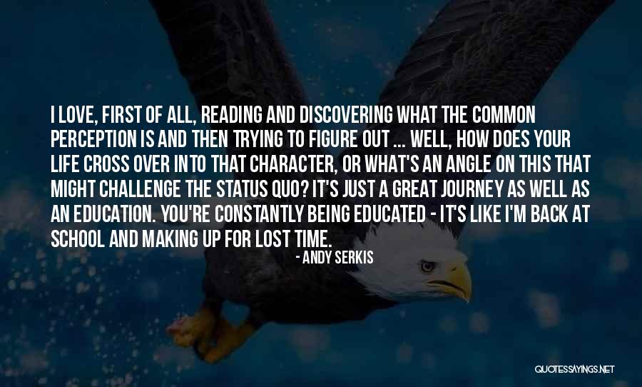 Being Lost In Life And Love Quotes By Andy Serkis