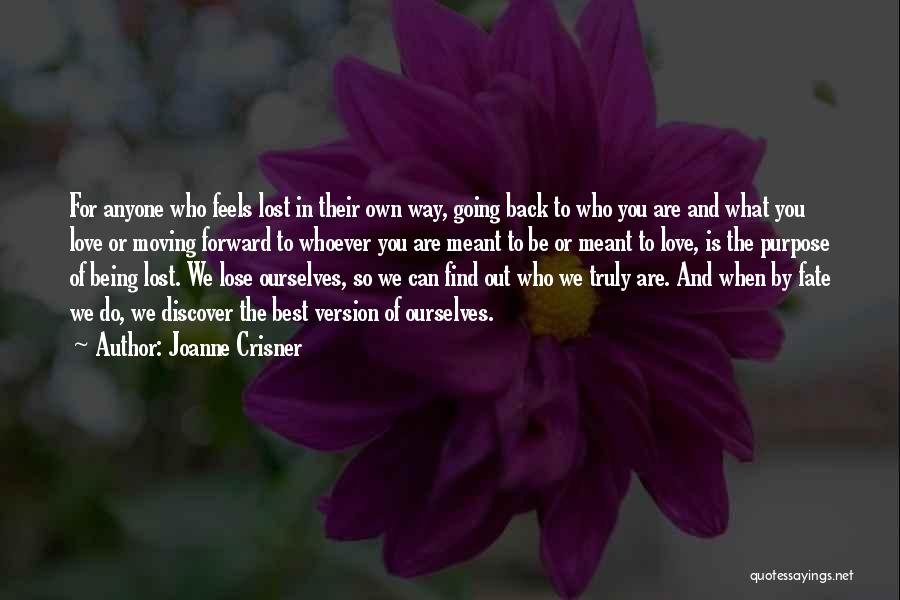 Being Lost In Love Quotes By Joanne Crisner