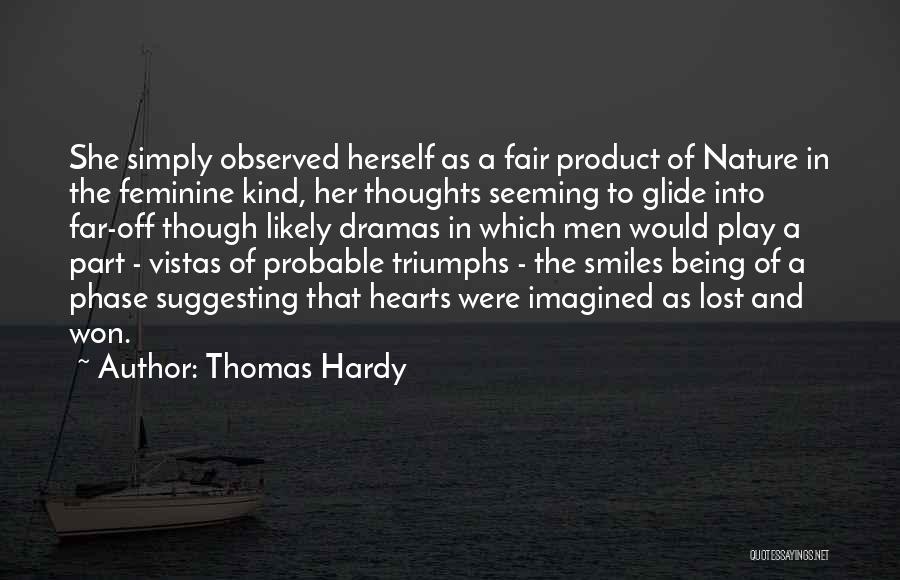 Being Lost In Nature Quotes By Thomas Hardy