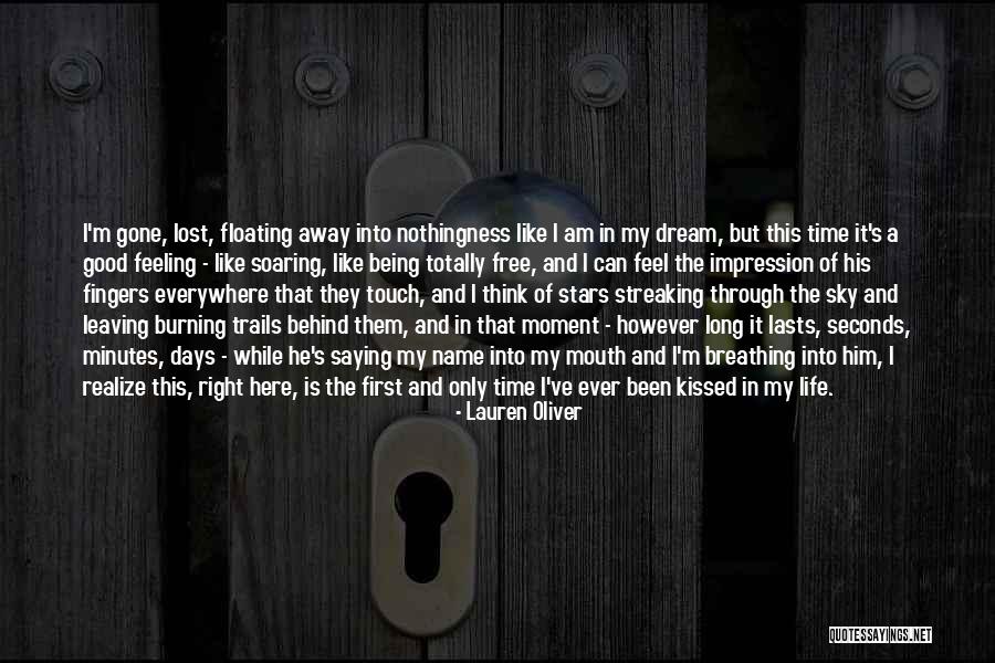 Being Lost In The Moment Quotes By Lauren Oliver