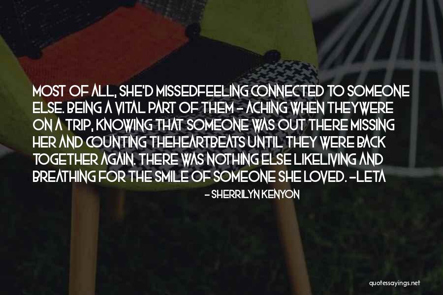 Being Loved Back Quotes By Sherrilyn Kenyon Being Loved Back Quotes By Sherrilyn Kenyon