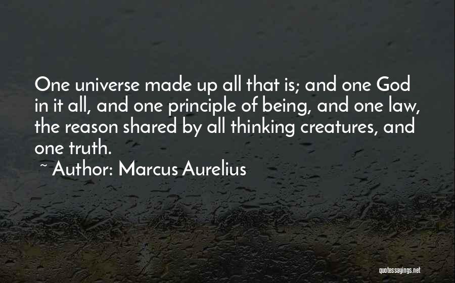 Being Made By God Quotes By Marcus Aurelius