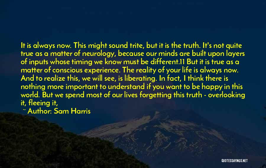 Being Matter Of Fact Quotes By Sam Harris