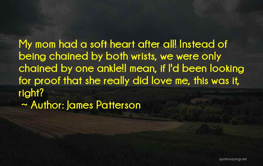 Being Mean To Your Mom Quotes By James Patterson