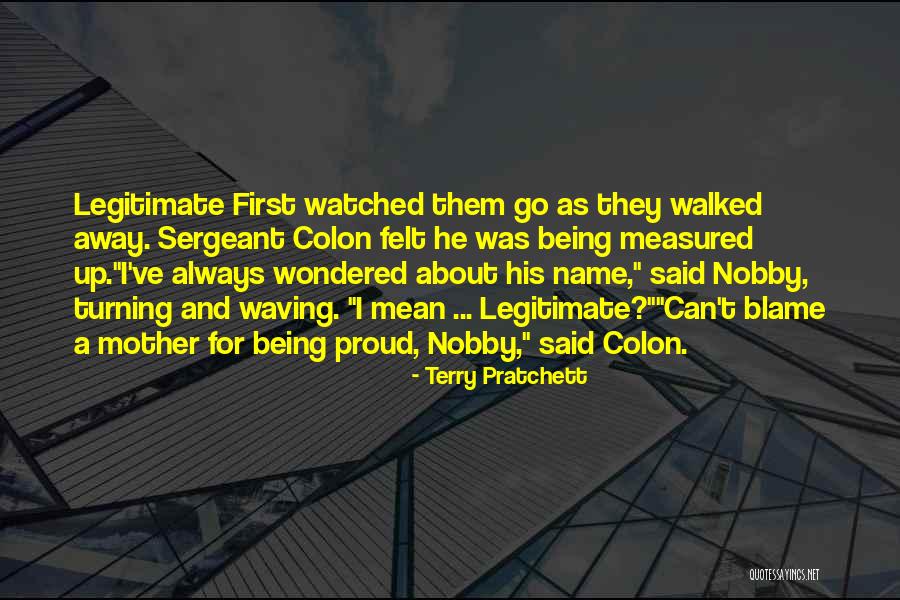 Being Measured Quotes By Terry Pratchett