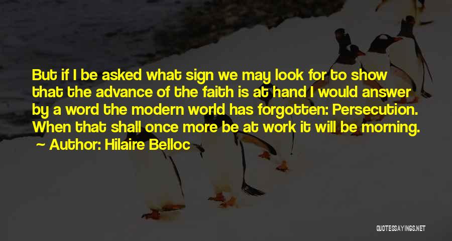 Being Mentally Stronger In Sports Quotes By Hilaire Belloc