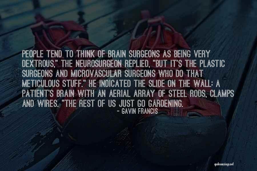 Being Meticulous Quotes By Gavin Francis Being Meticulous Quotes By Gavin Francis