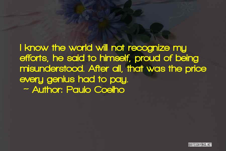 Being Misunderstood Quotes By Paulo Coelho