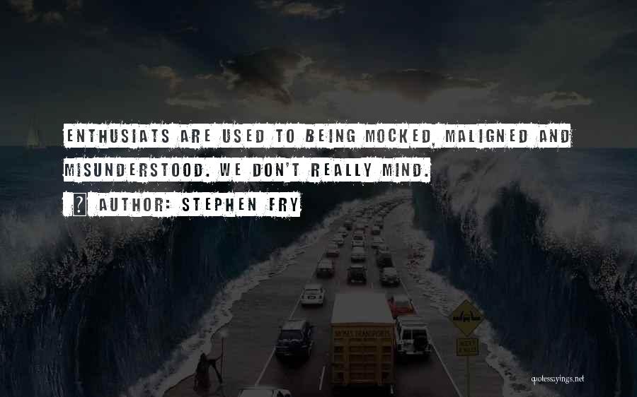 Being Misunderstood Quotes By Stephen Fry