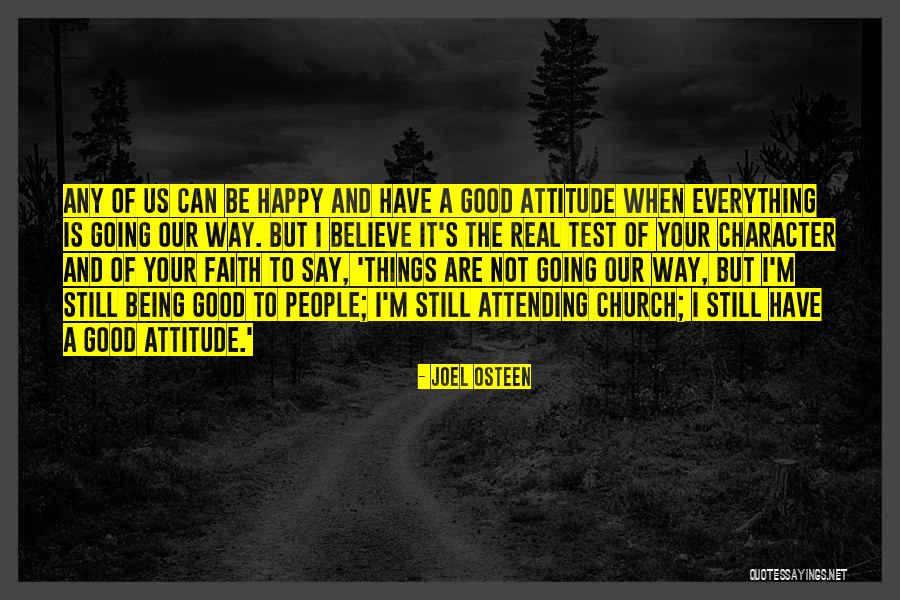 Being Myself Attitude Quotes By Joel Osteen