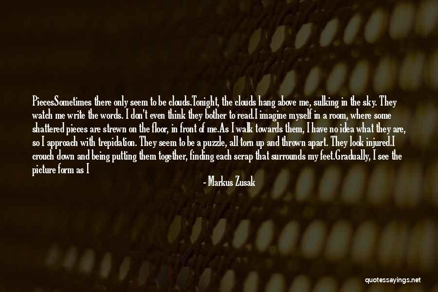 Being Myself Picture Quotes By Markus Zusak Being Myself Picture Quotes By Markus Zusak