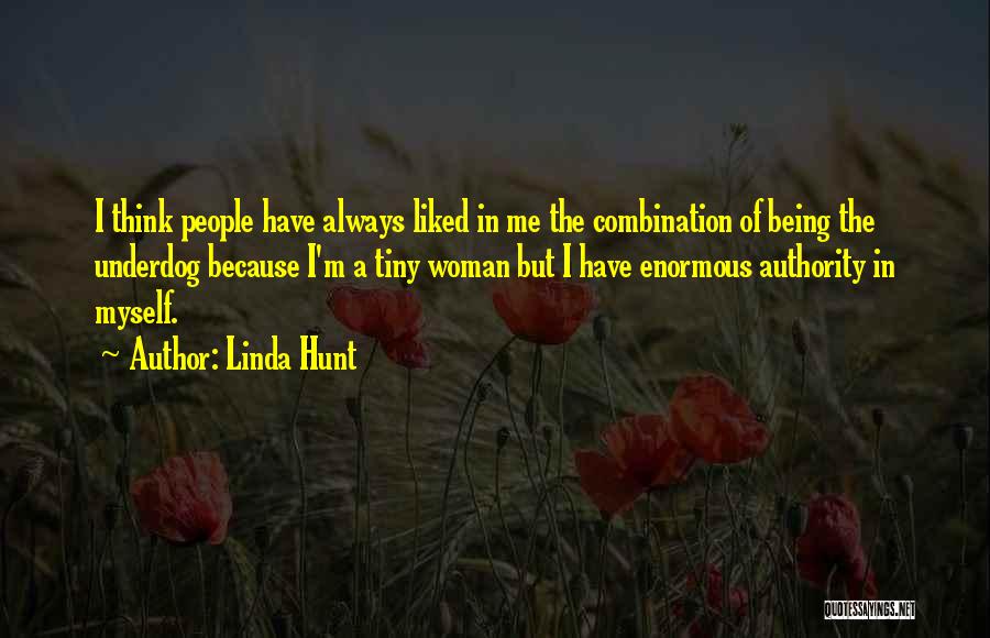 Being Myself Quotes By Linda Hunt
