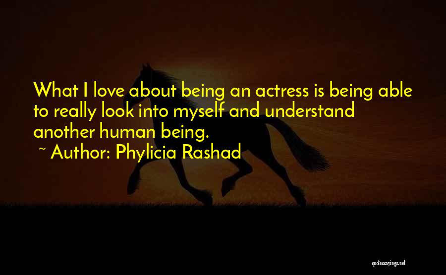 Being Myself Quotes By Phylicia Rashad