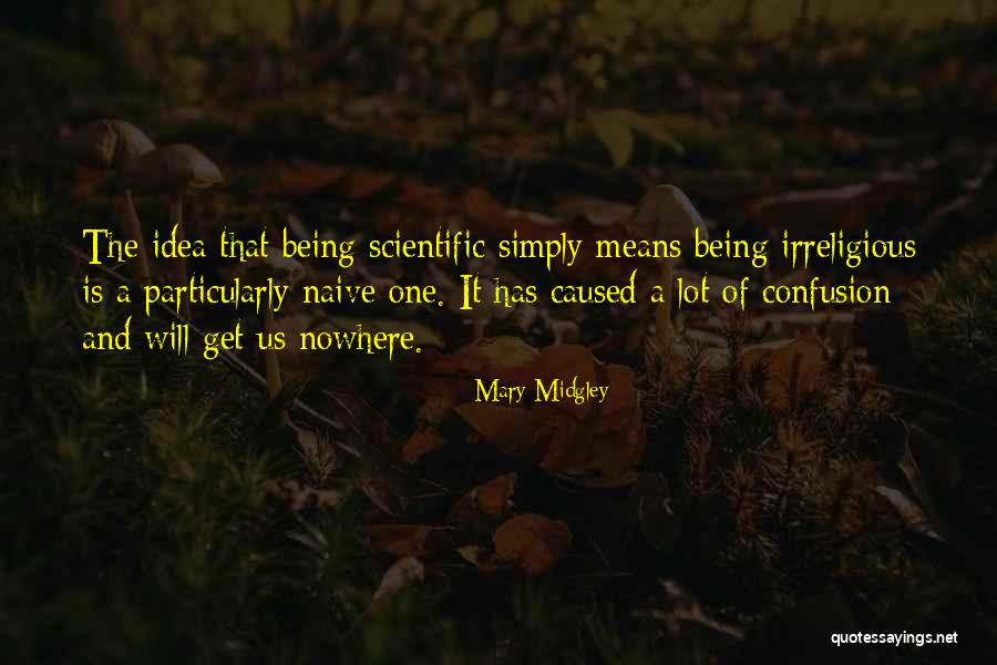 Being Naive Quotes By Mary Midgley