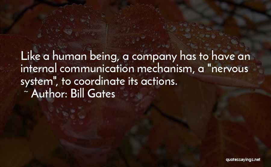 Being Nervous Quotes By Bill Gates