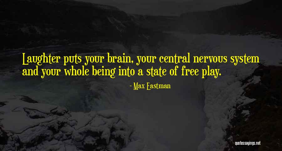 Being Nervous Quotes By Max Eastman Being Nervous Quotes By Max Eastman
