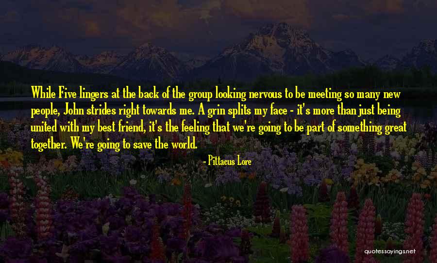 Being Nervous Quotes By Pittacus Lore