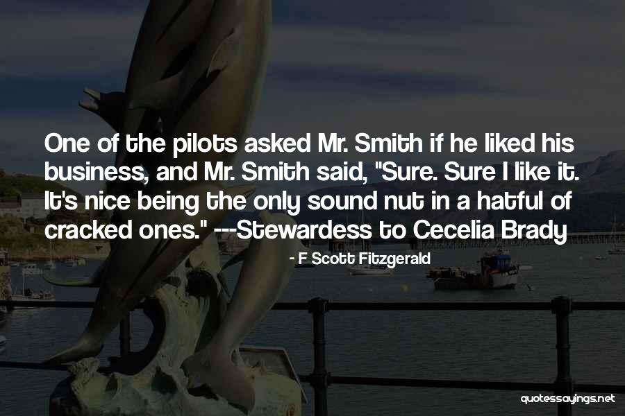 Being Nice In Business Quotes By F Scott Fitzgerald Being Nice In Business Quotes By F Scott Fitzgerald