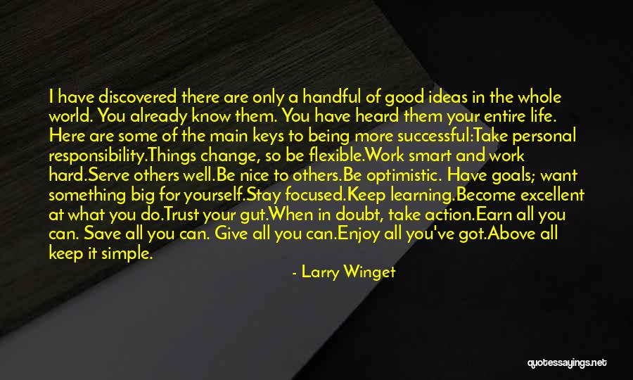 Being Nice In Business Quotes By Larry Winget