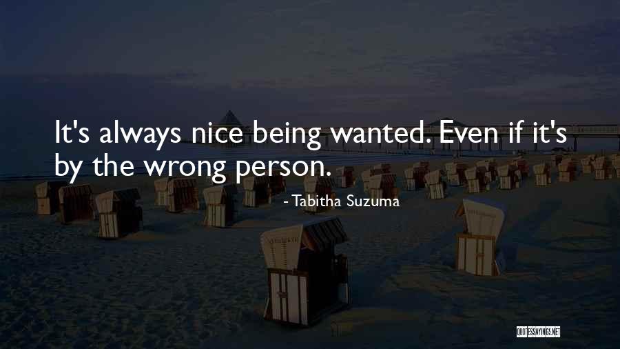 Being Nice Person Quotes By Tabitha Suzuma