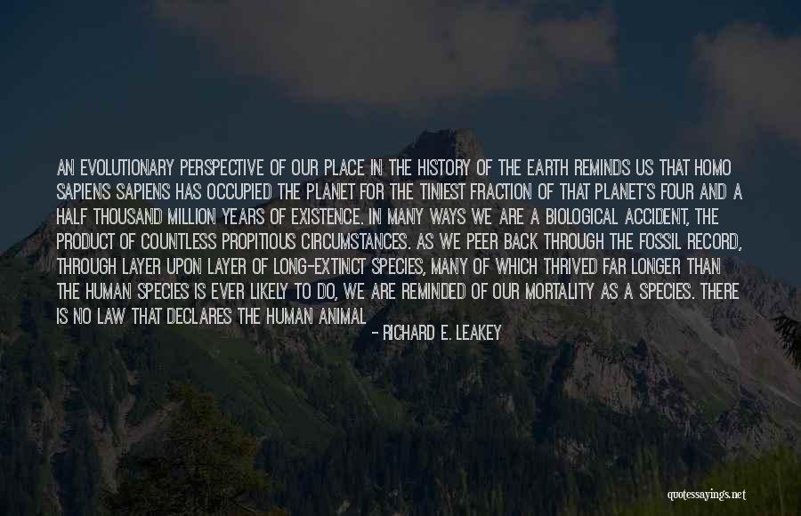 Being Nice To People Who Dont Deserve It Quotes By Richard E. Leakey Being Nice To People Who Dont Deserve It Quotes By Richard E. Leakey