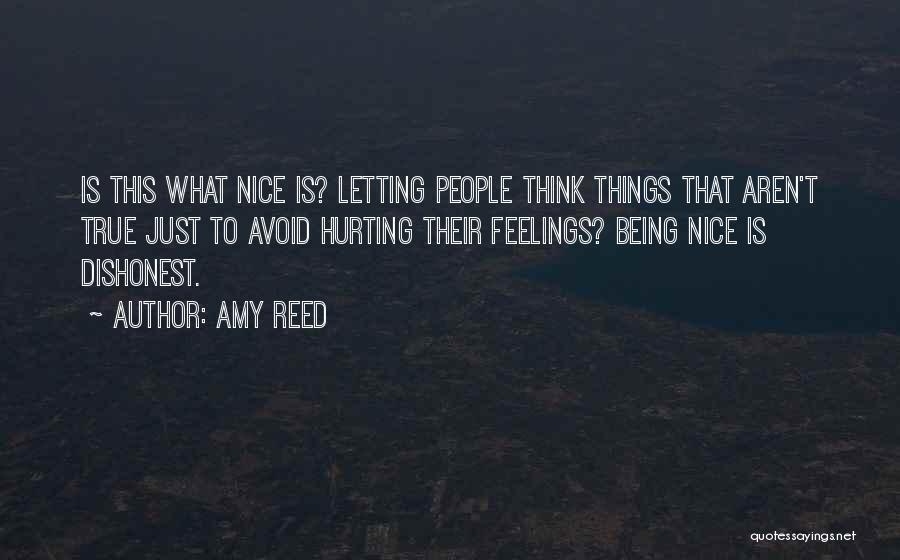 Being Nice To Yourself Quotes By Amy Reed