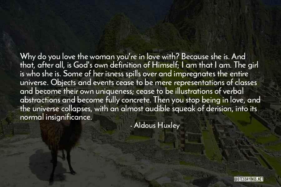 Being Non Verbal Quotes By Aldous Huxley