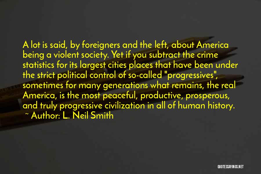 Being Non Violent Quotes By L. Neil Smith