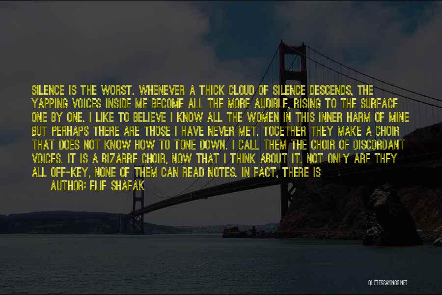 Being Not Afraid Quotes By Elif Shafak