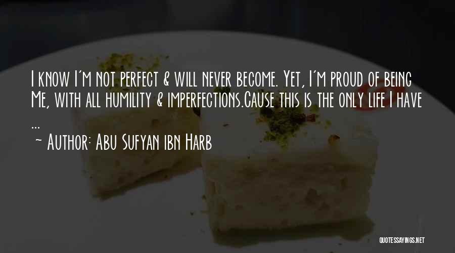 Being Not Perfect Quotes By Abu Sufyan Ibn Harb