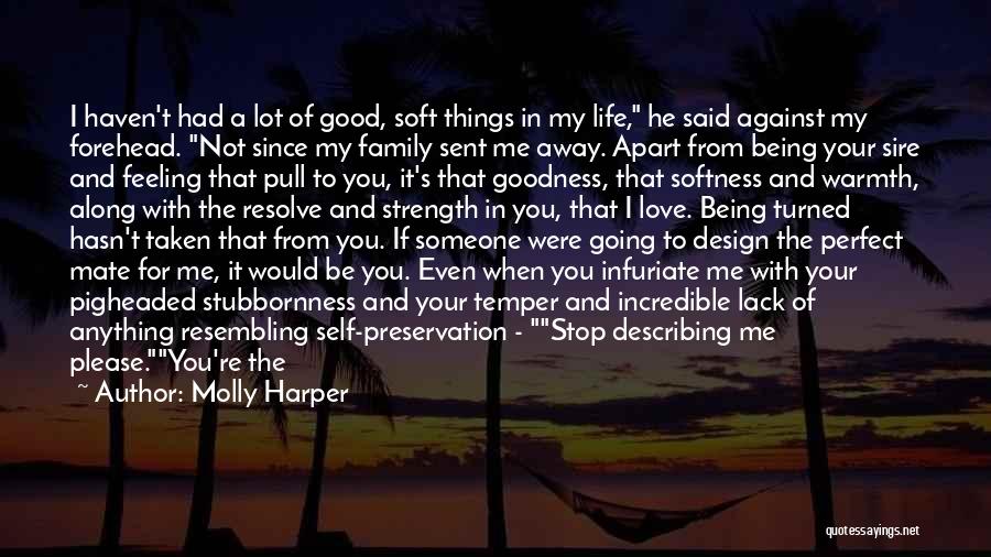 Being Not Perfect Quotes By Molly Harper