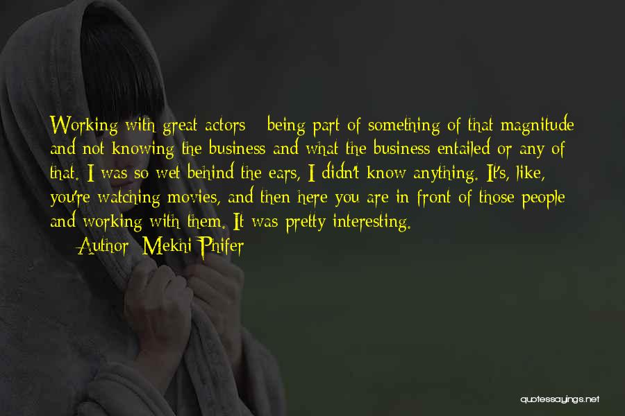 Being Not Pretty Quotes By Mekhi Phifer