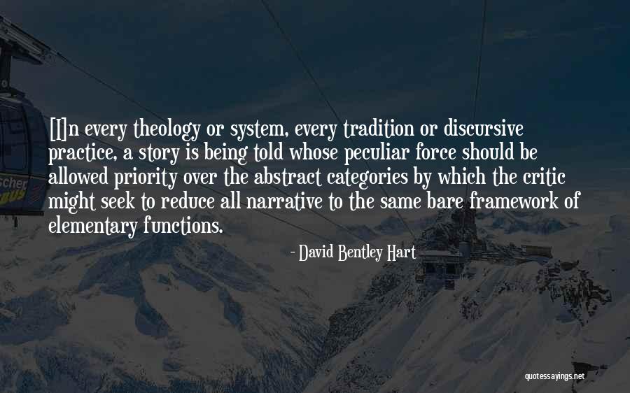 Being Not The Priority Quotes By David Bentley Hart