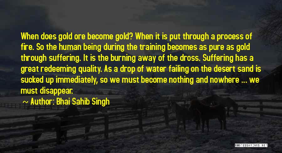 Being Nothing Quotes By Bhai Sahib Singh