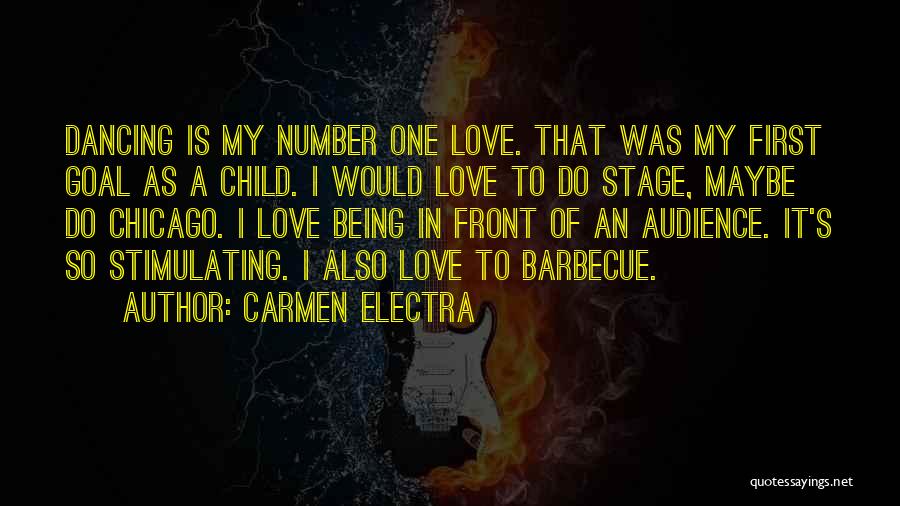 Being Number One In Love Quotes By Carmen Electra