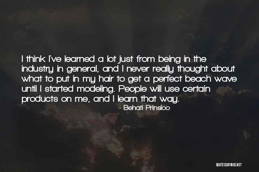 Being On A Beach Quotes By Behati Prinsloo Being On A Beach Quotes By Behati Prinsloo