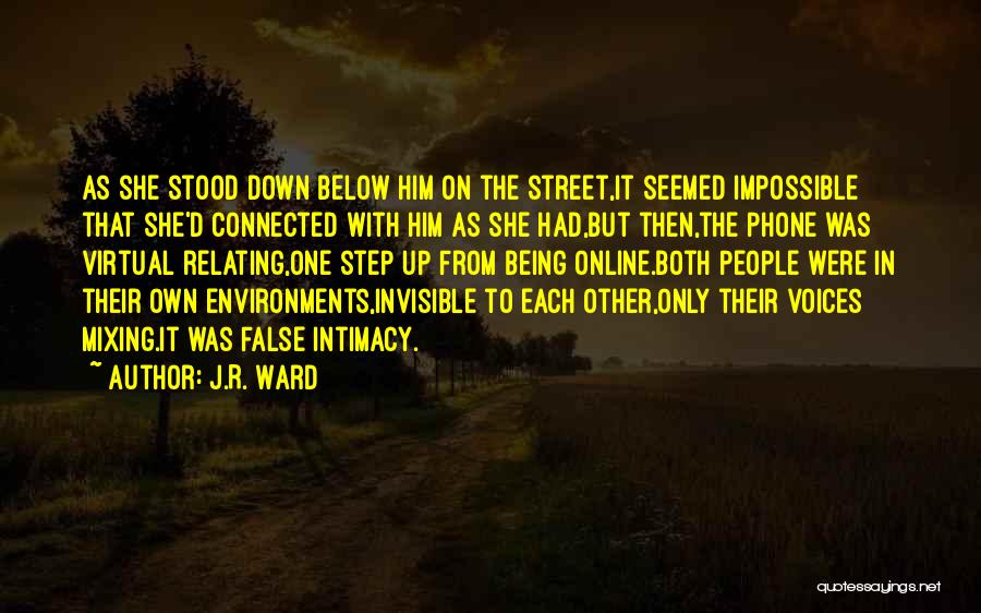 Being On The Phone With Him Quotes By J.R. Ward