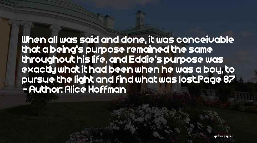 Being On The Same Page With Someone Quotes By Alice Hoffman